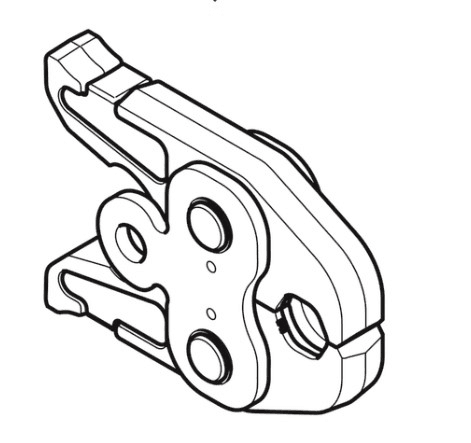 Prestang Ø28 mm M-Bakke