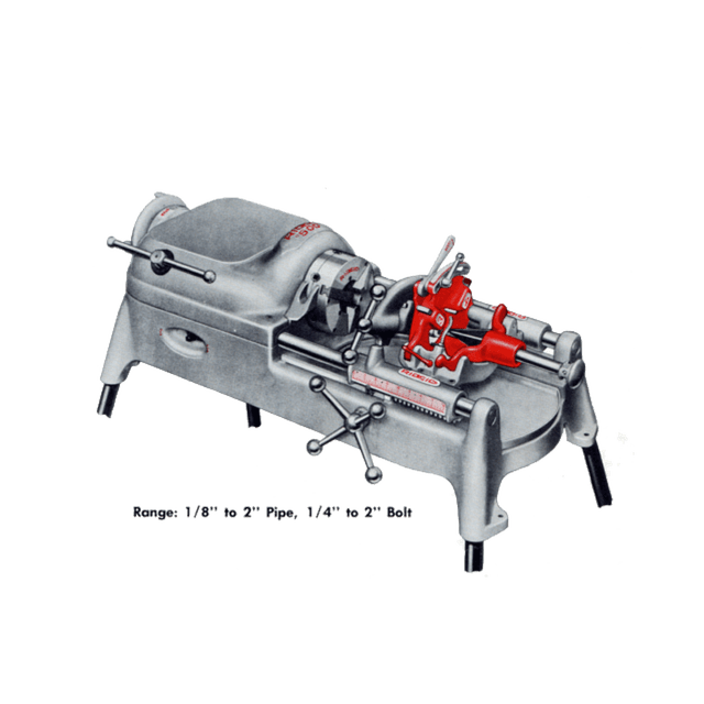 Gevindskæremaskine 1/8"-2" 230V