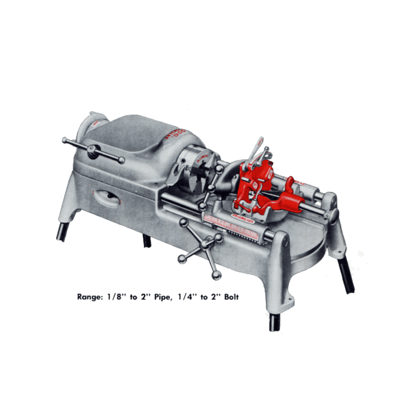Gevindskæremaskine 1/8"-2" 230V