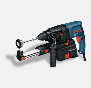 Borehammer 2,3kg m. SDS-plus m/støvopsugning